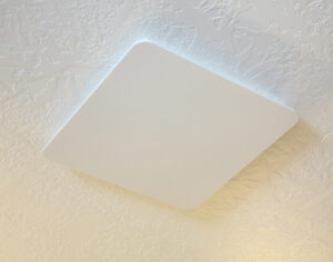 The OverVent Simple provides a clean new look to create a smart bathroom fan